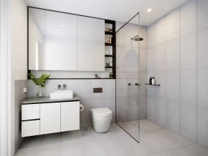 Nhà tắm phong cách tối giản