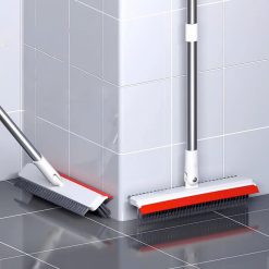 Cây Lau Sàn Nhà Tắm Đa Năng 2 Trong 1 Bộ Chổi Cọ Toilet Và Gạt Nước OENONVN